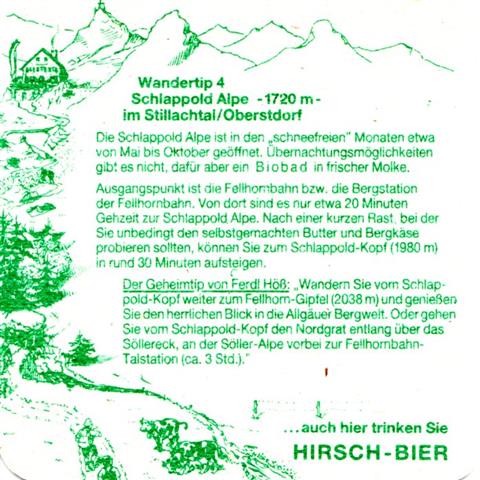 sonthofen oa-by hirsch wan grün 4b (quad180-4 schlappold alpe-grün)